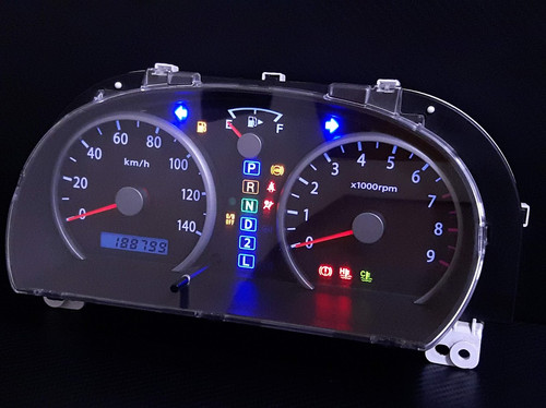 エブリィワゴン DA64W スピードメーター LED打ち替えサービス | LED