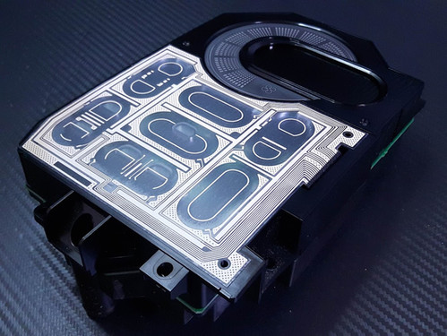デイズルークス DBA-B21A エアコンパネル LED打ち替え交換品 デイズ