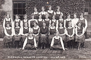 Dingwall Academy Hostel, 2nd July 1923,