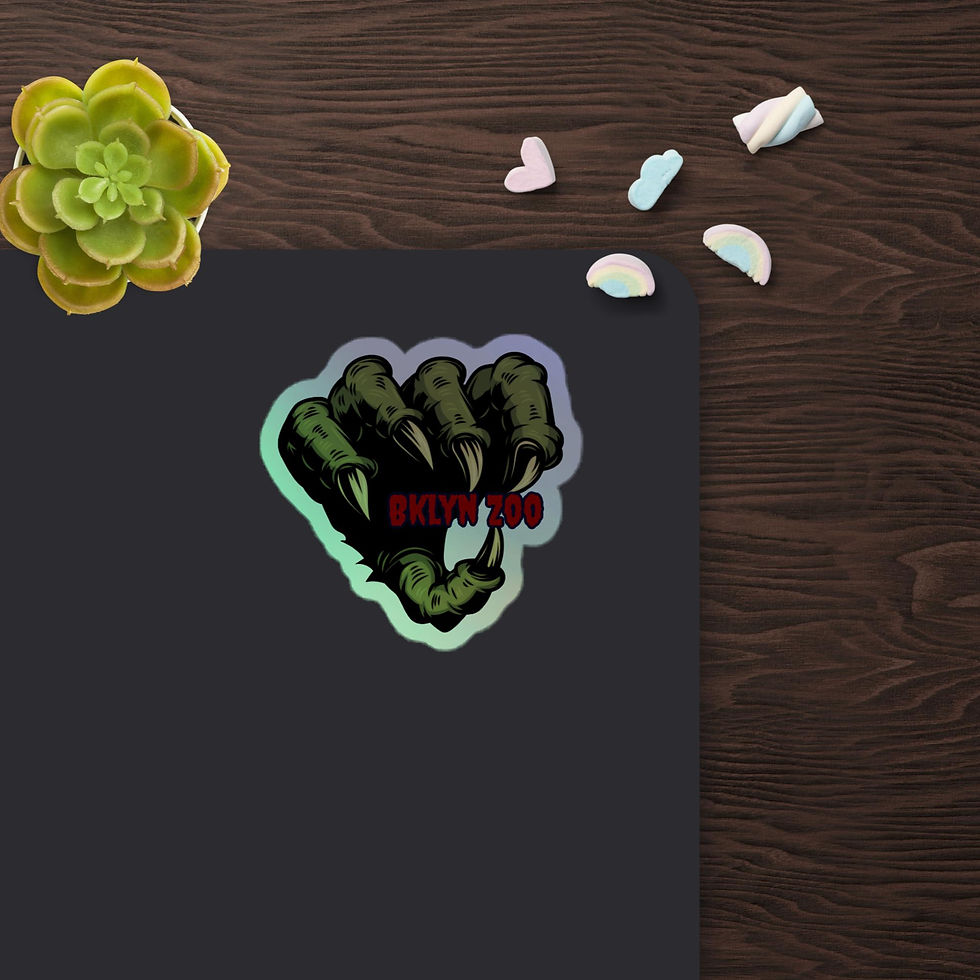 Thumbnail: Bklyn Zoo Holographic Monster Sticker