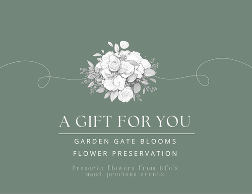 Flower Preservation Gift Certificate