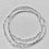 Thumbnail: (3) Twisted Sterling Silver Bangles