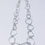 Thumbnail: Sterling Silver Full Hammered Ring Necklace