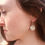 Thumbnail: Reticulated Sterling Silver Disc Earrings