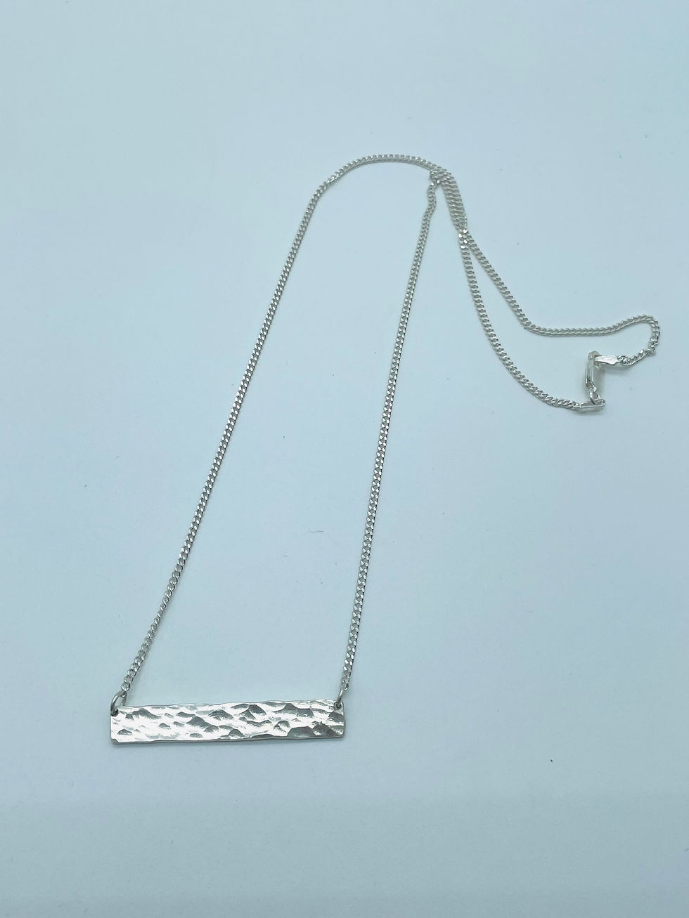 Thumbnail: Hammered Bar Necklace 