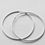 Thumbnail: Sterling Silver Sleeper Hoops