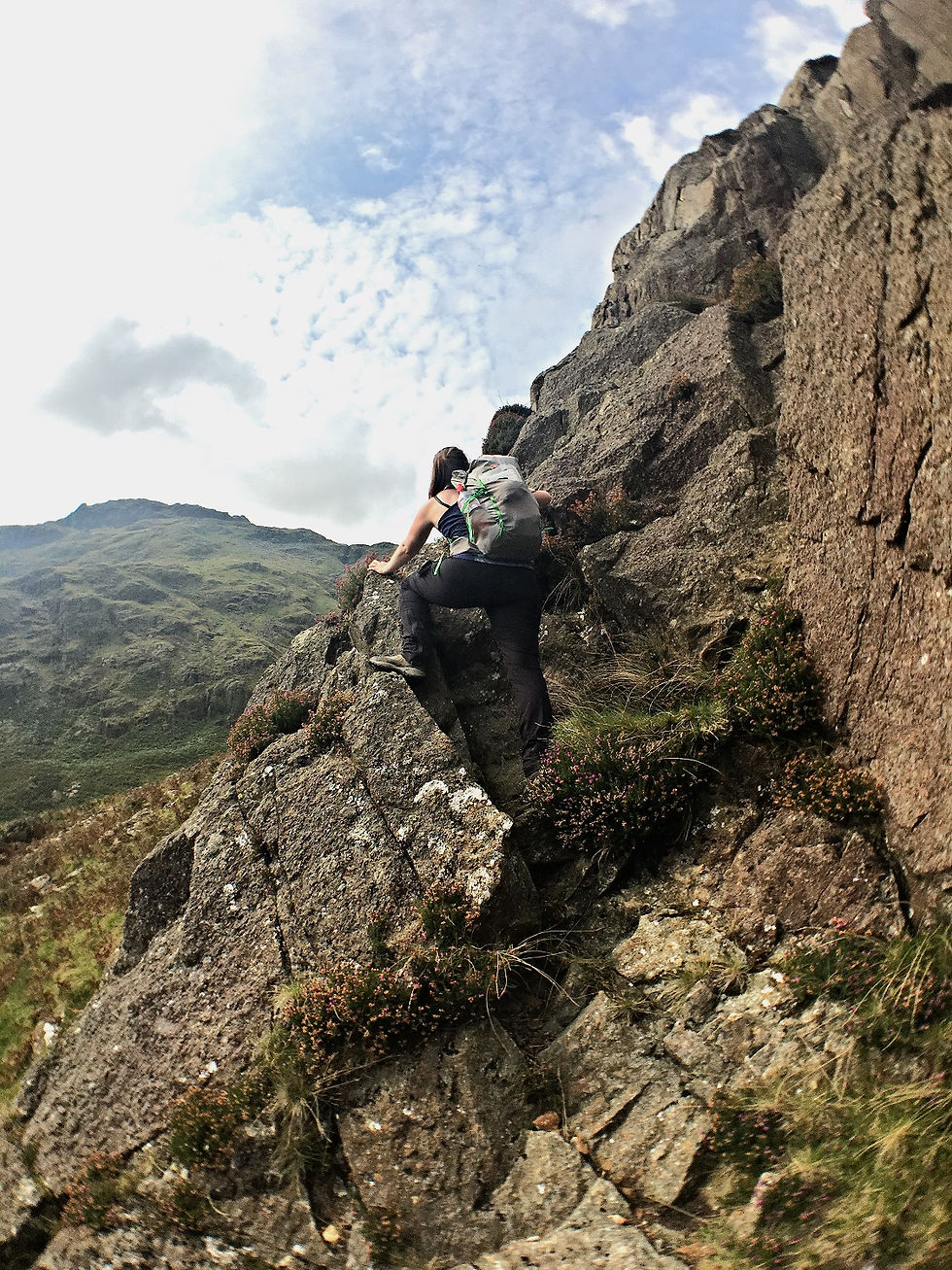 Starting up the scrambling proper