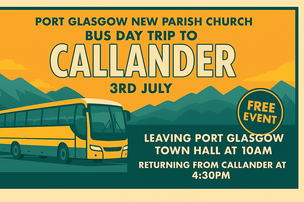 Summer Bus Day Trip to Callander!