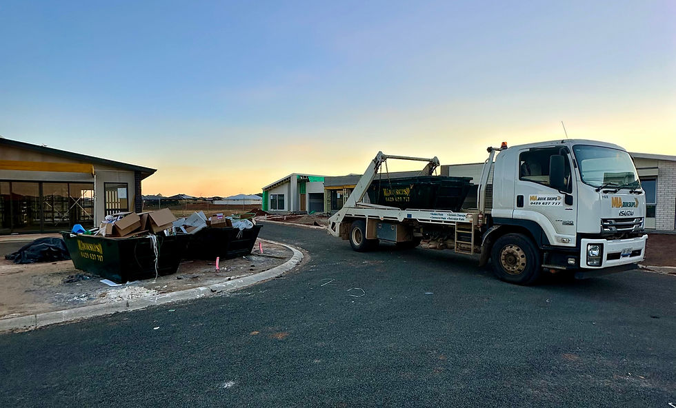 skip bin hire in griffith nsw and leeton nsw chosen by local builders