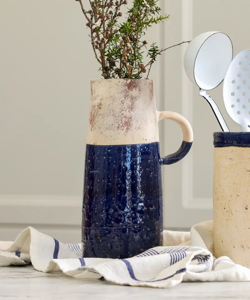 Thumbnail: Monte Terracotta Jug Dark Blue