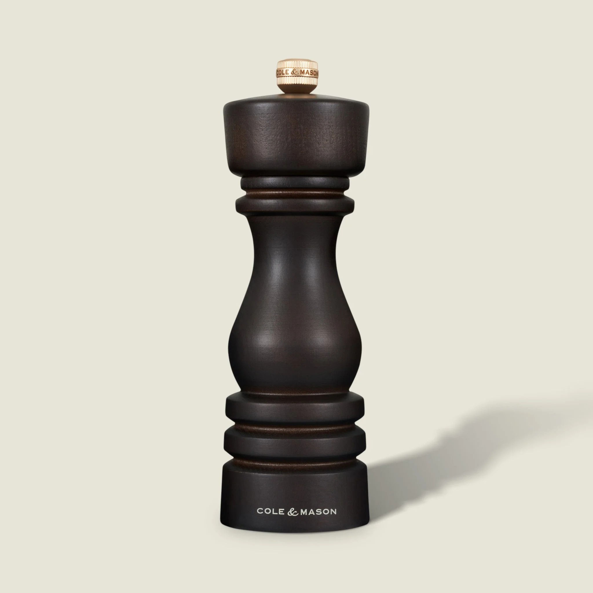 Cole & Mason London Chocolate Wood Salt 180mm
