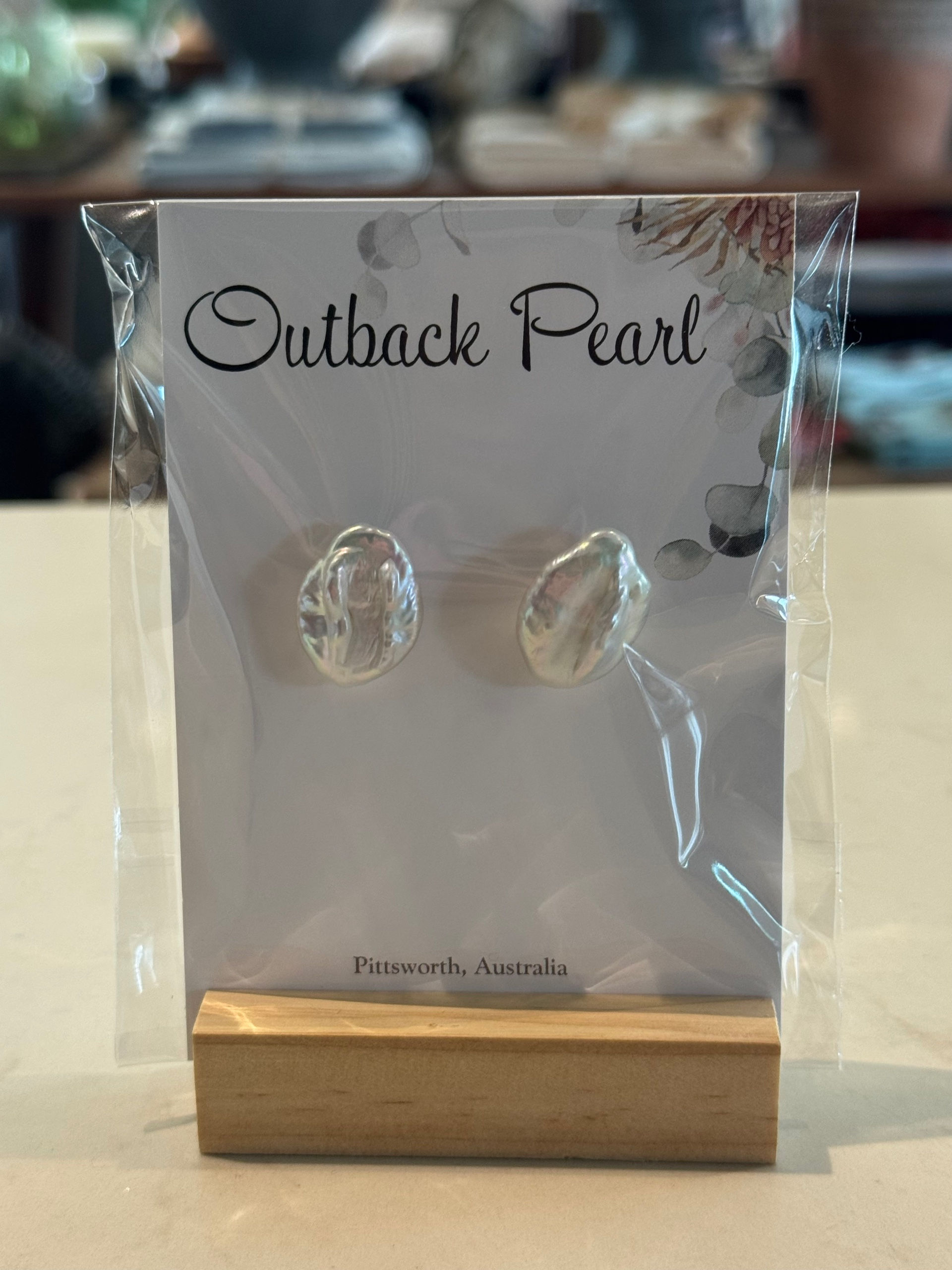 Baroque Pearl Stud - Large