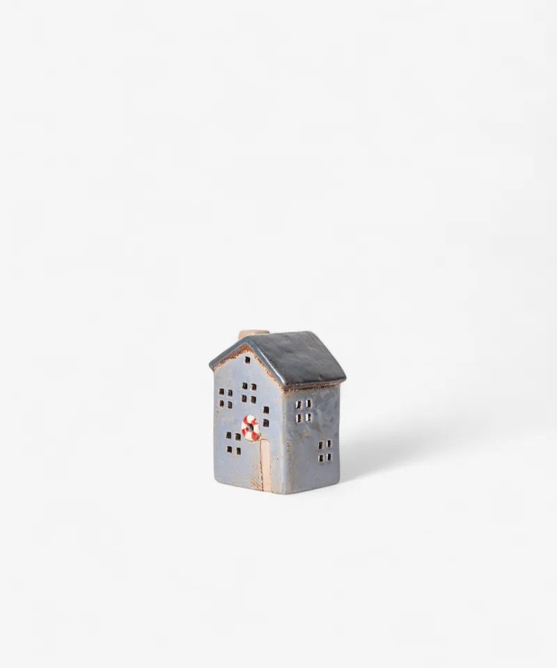 Saint Malo Tea Light House with Buoy Small - YA0076