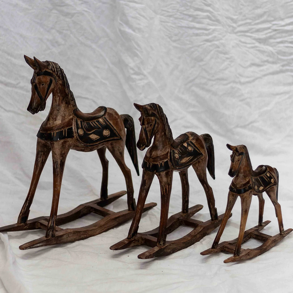 Thumbnail: Rocking Horse Ornament - Medium