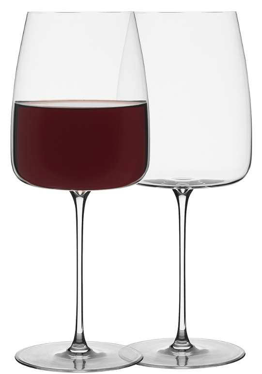 Ecology Epicure Set of 6 Red Wine Glasses Crystalline