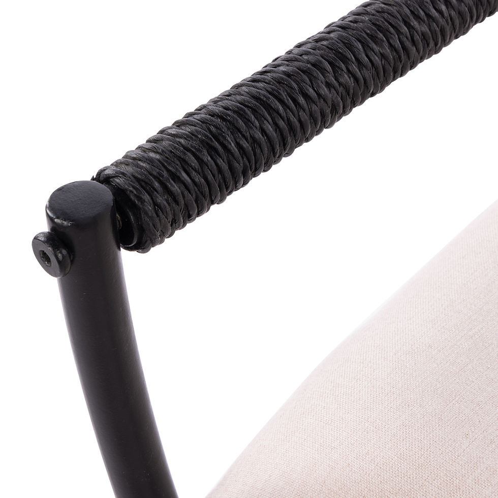 Thumbnail: Home Lettie Stool Tauple & Black
