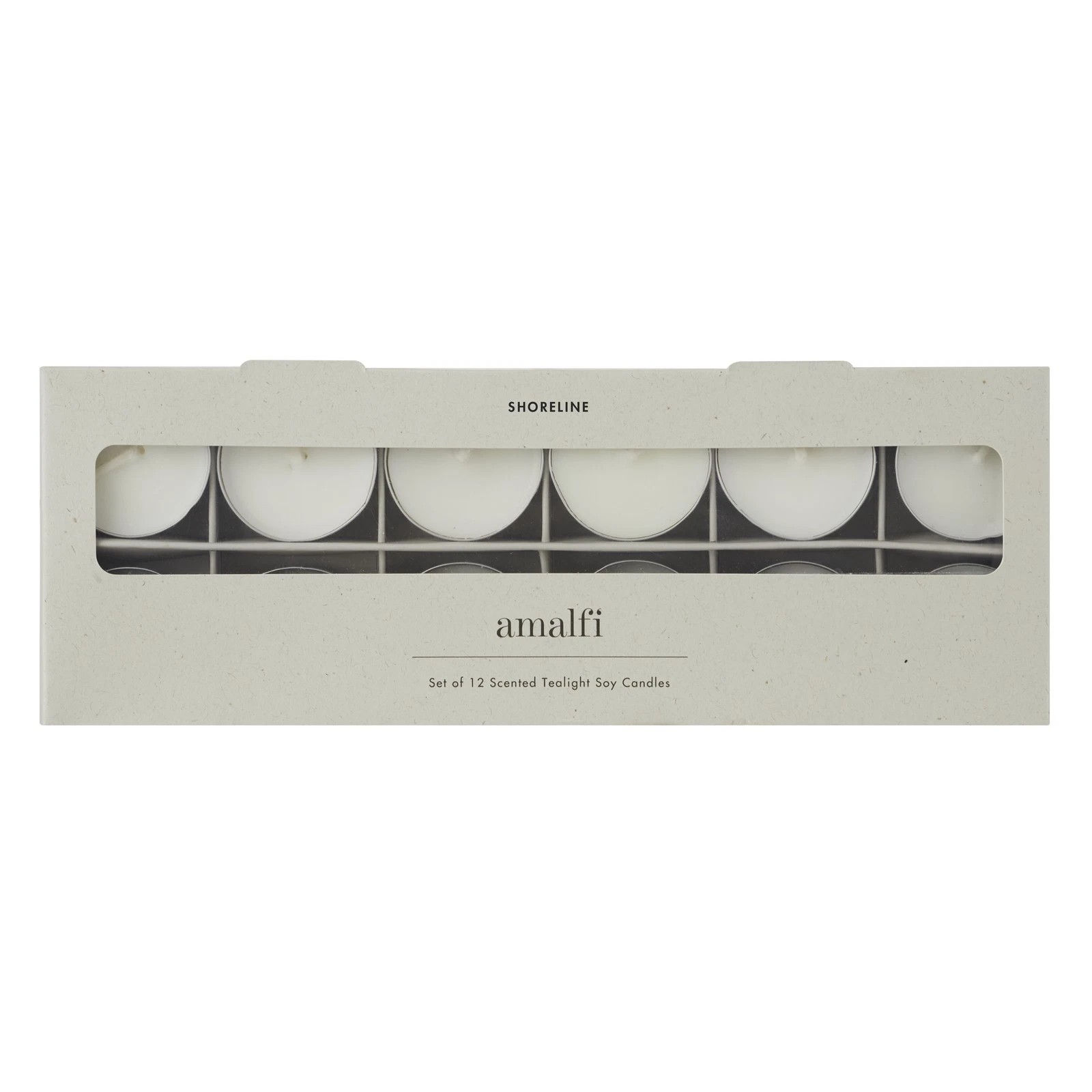 Shoreline Scented Tealight Candle Set 12