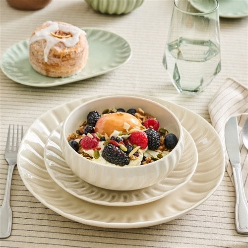 Thumbnail: Anais 16 Piece Cutlery Set Vintage Silver