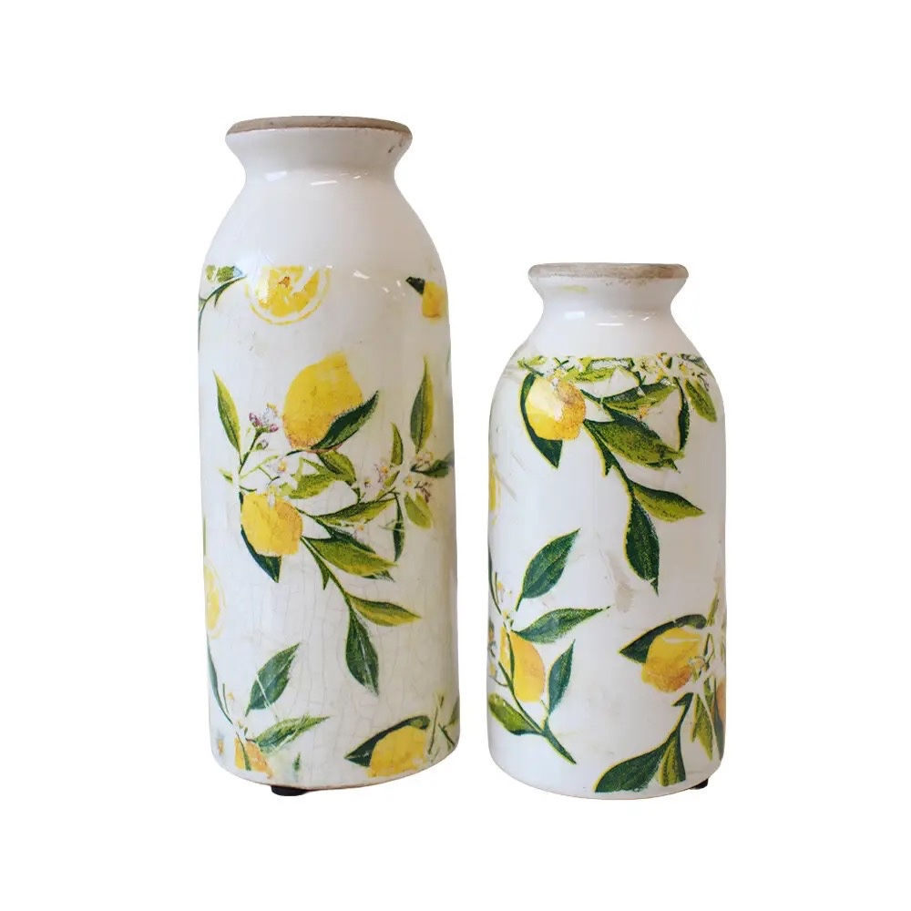 Bud Vase Lemon Large