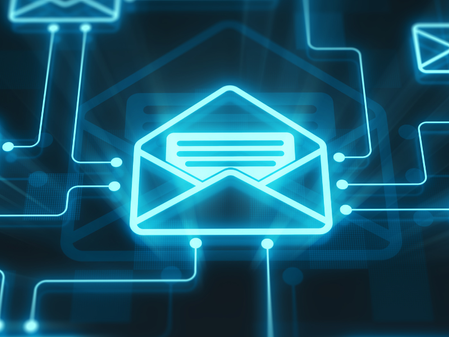 email envelope messaging system