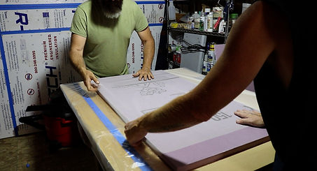 Tom and James Shower Panel Construction