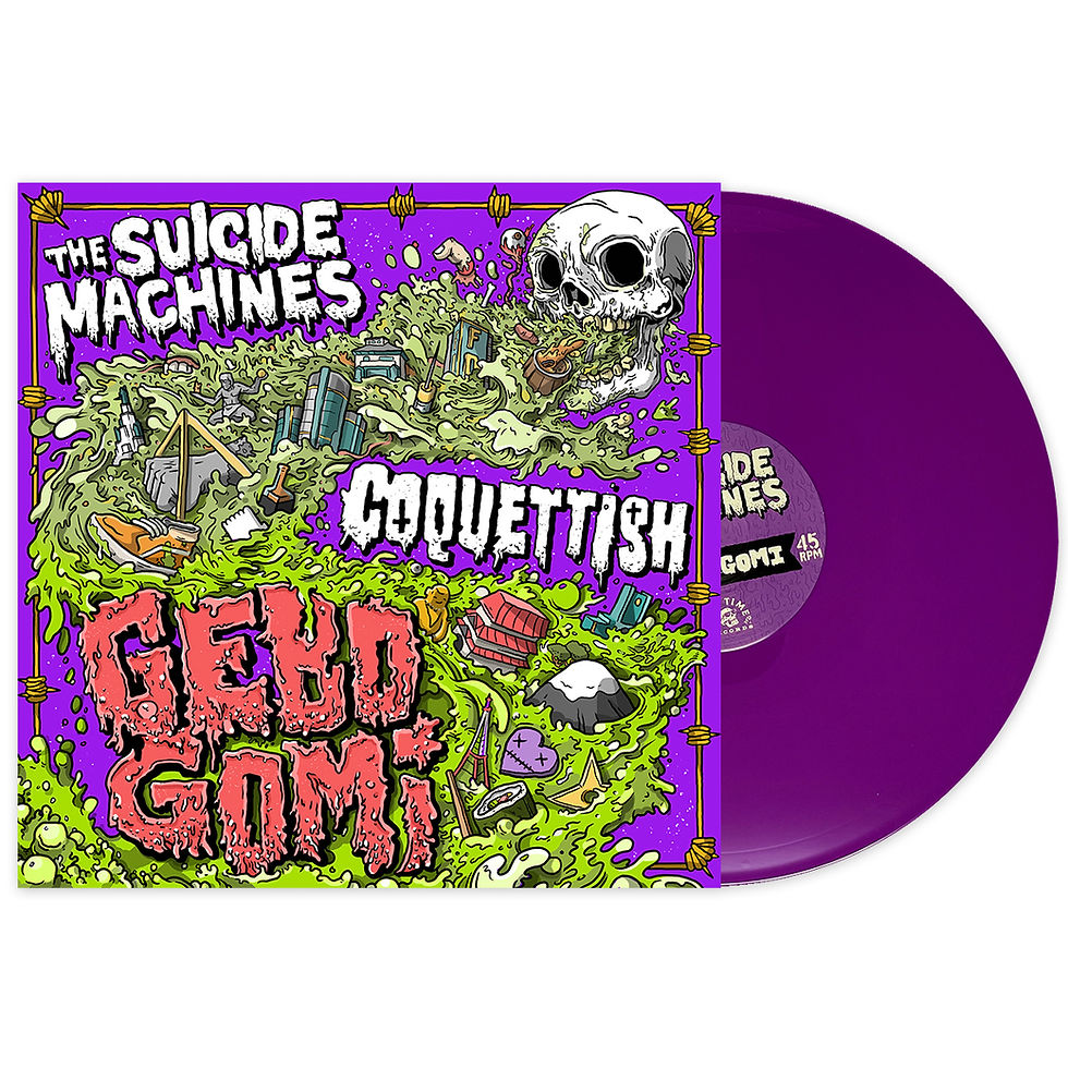 Thumbnail: The Suicide Machines & Coquettish - Gebo Gomi (Split 12")