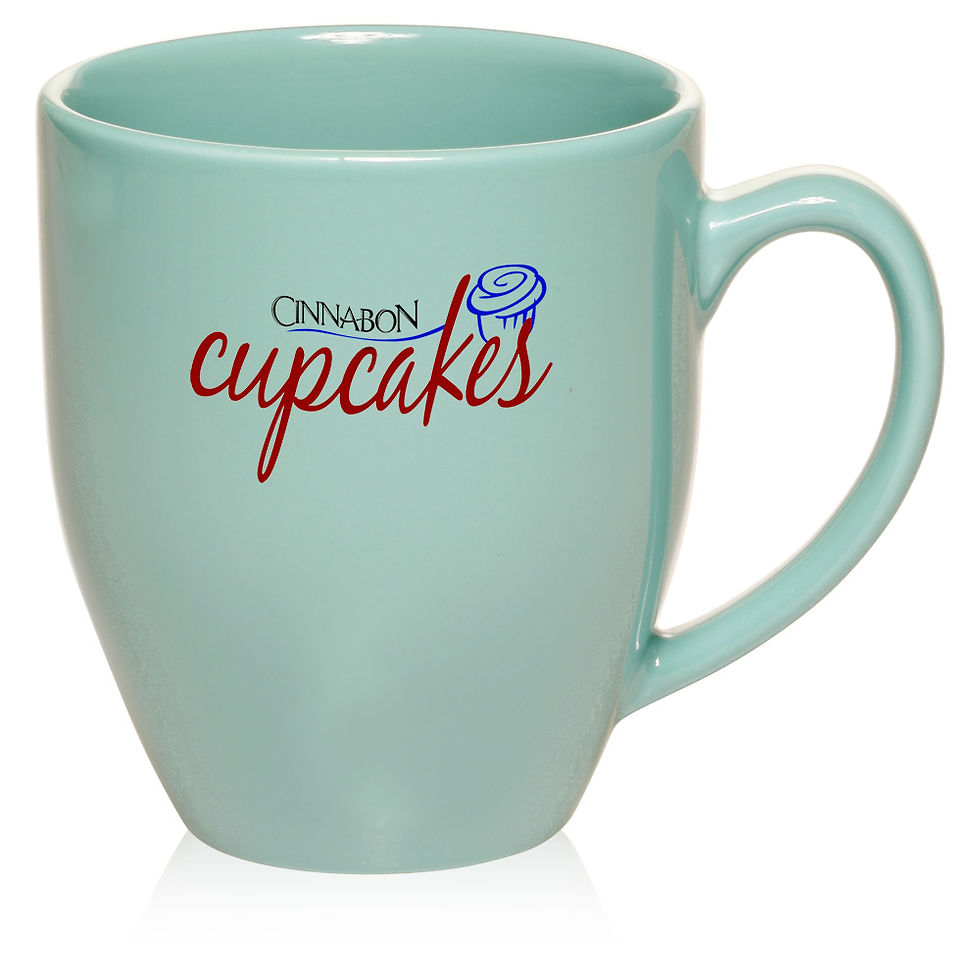 Thumbnail: 16 oz. Bistro Glossy Coffee Mugs