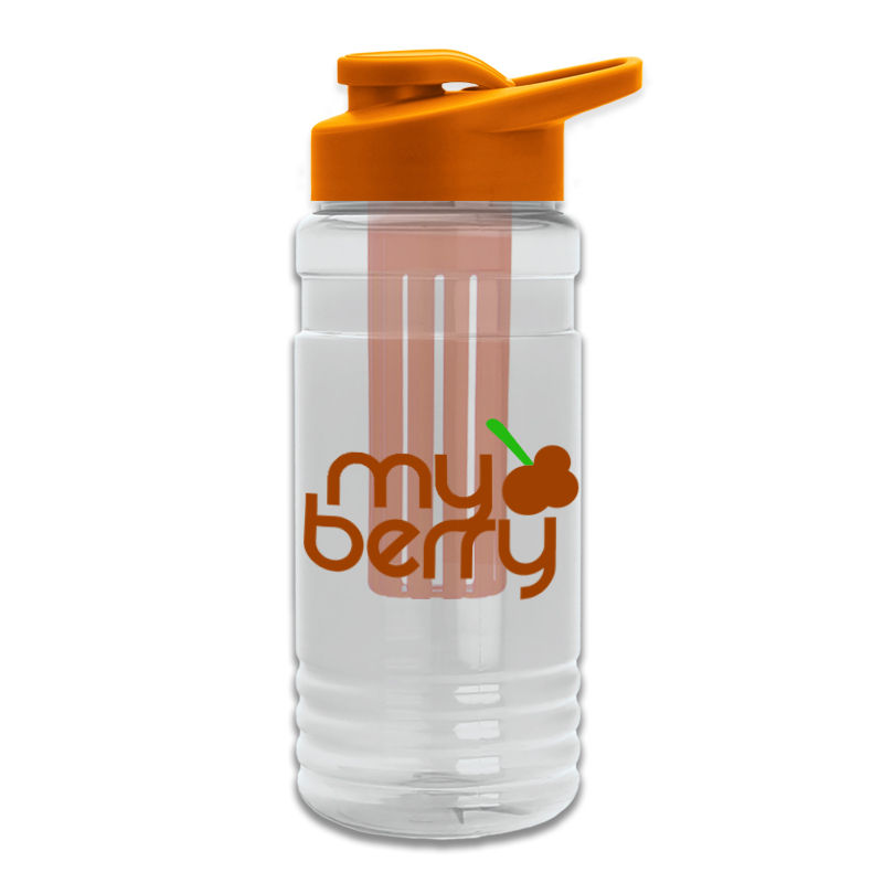 Thumbnail: Tritan 20 oz. Infuser Bottle - Drink-Thru Lid