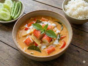 Thai Crab Stick Coconut Curry