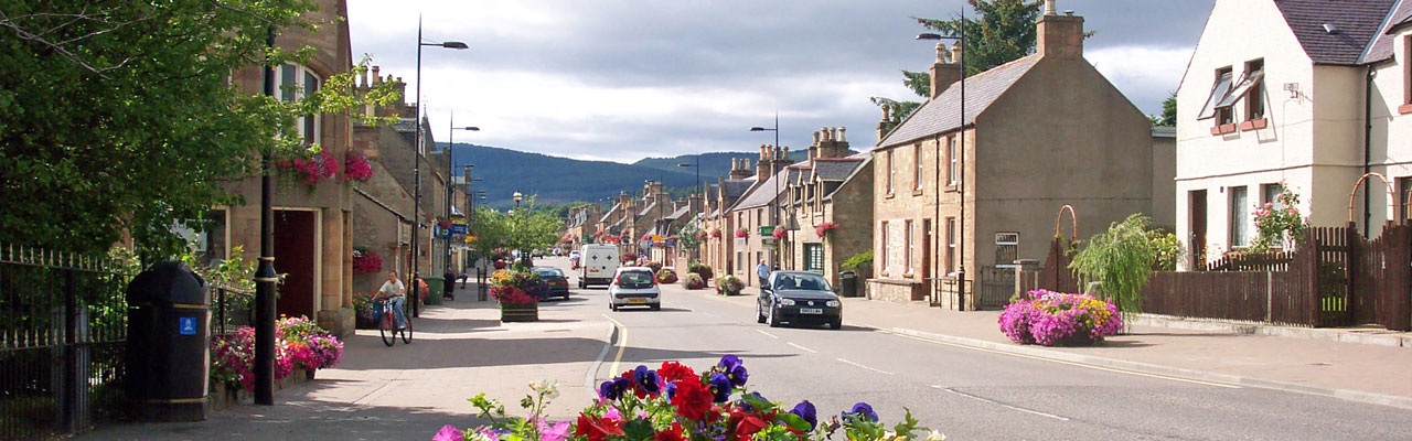 Highland landscape of Alness