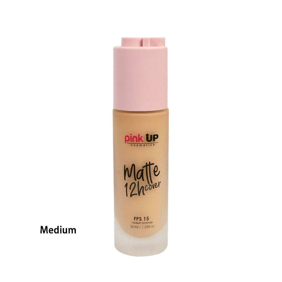 Miniatura: Pink up Matte Cover base líquida maquillaje