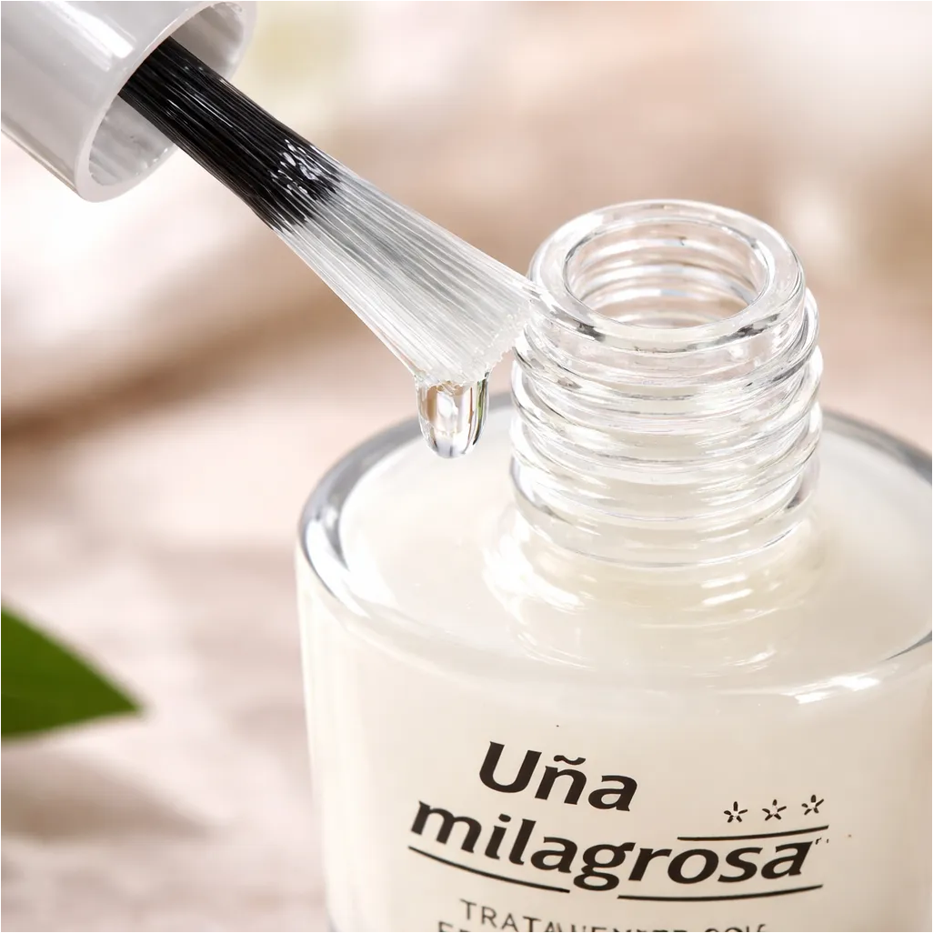 Uña Milagrosa Endurecedor Rosa y Beige