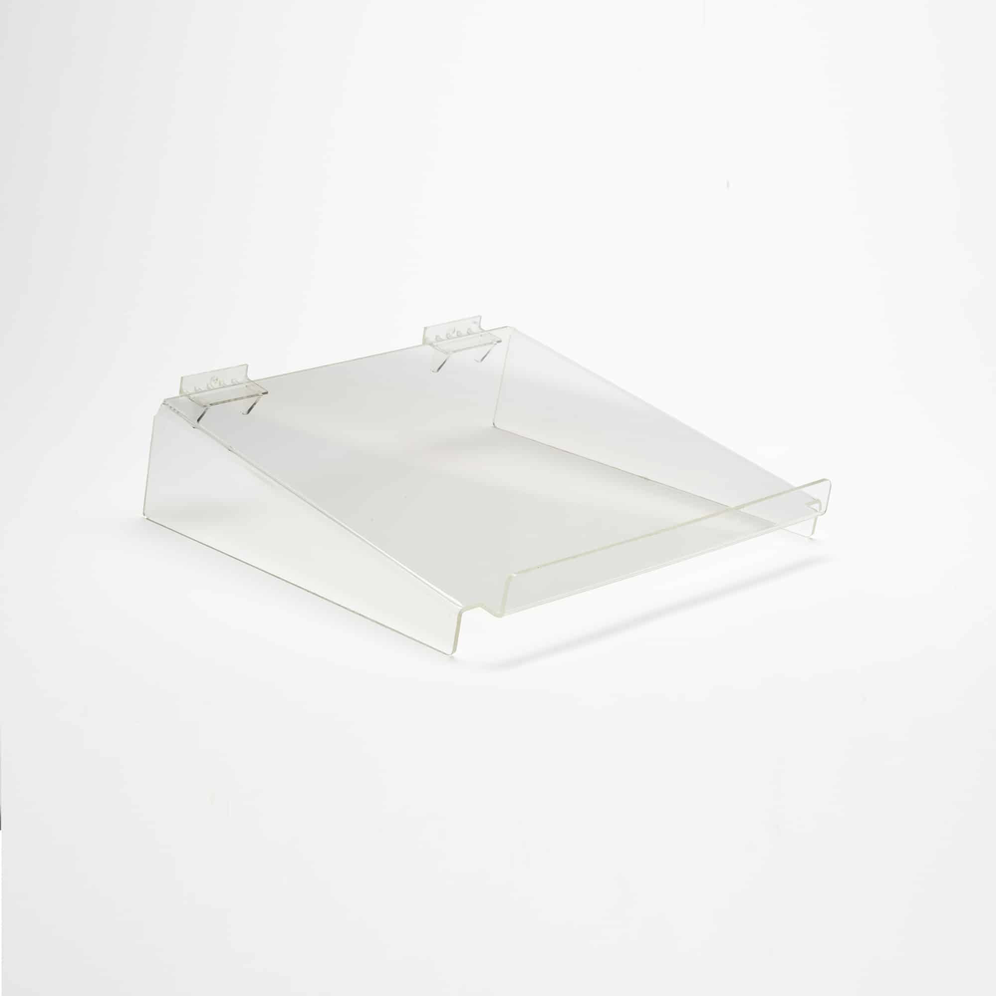 SL 1152 Slatwall Shelf with Support & Upstand