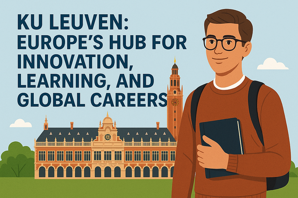 KU Leuven: Europe’s Hub for Innovation, Learning, and Global Careers