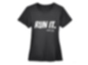 RUN IT PERFORMANCE  FITTED T-SHIRT 