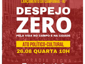 Despejo Zero | Ato político cultural RJ