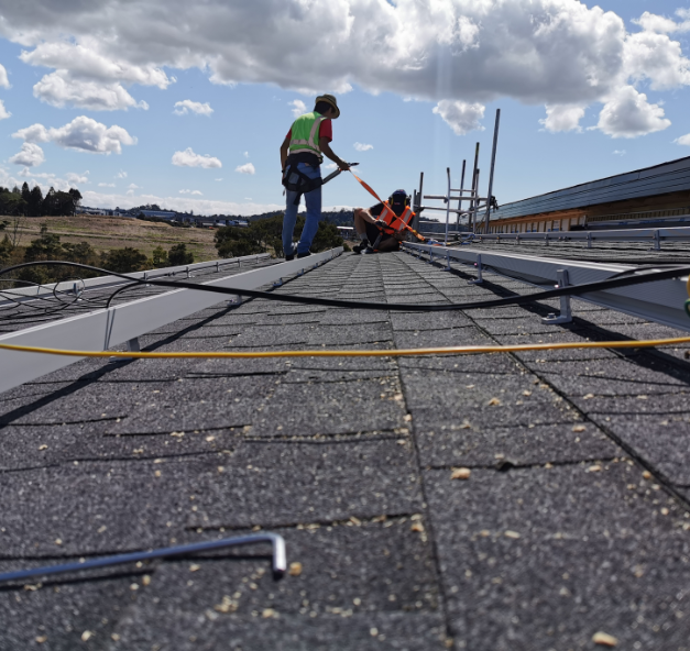 solar panels solar conduit solar install