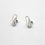 Thumbnail: Moomin Earrings, Gift Boxed, Silver 3D Moomin 