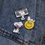 Thumbnail: Snoopy Cool Joe Pin, Enameled Pin, Collect them all!