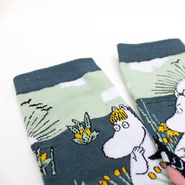 Thumbnail: Lotus' Moomin socks,  Moomin and Snorkmaiden Socks, Gift Box