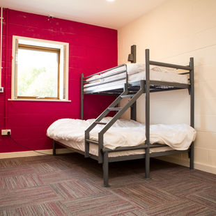 bedroom with accessible bed
