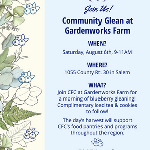Community Glean at Gardenworks Farm