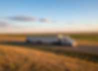 Firefly_Gemini Flash_single Livestock trailer driving on the interstate in nebraska with n