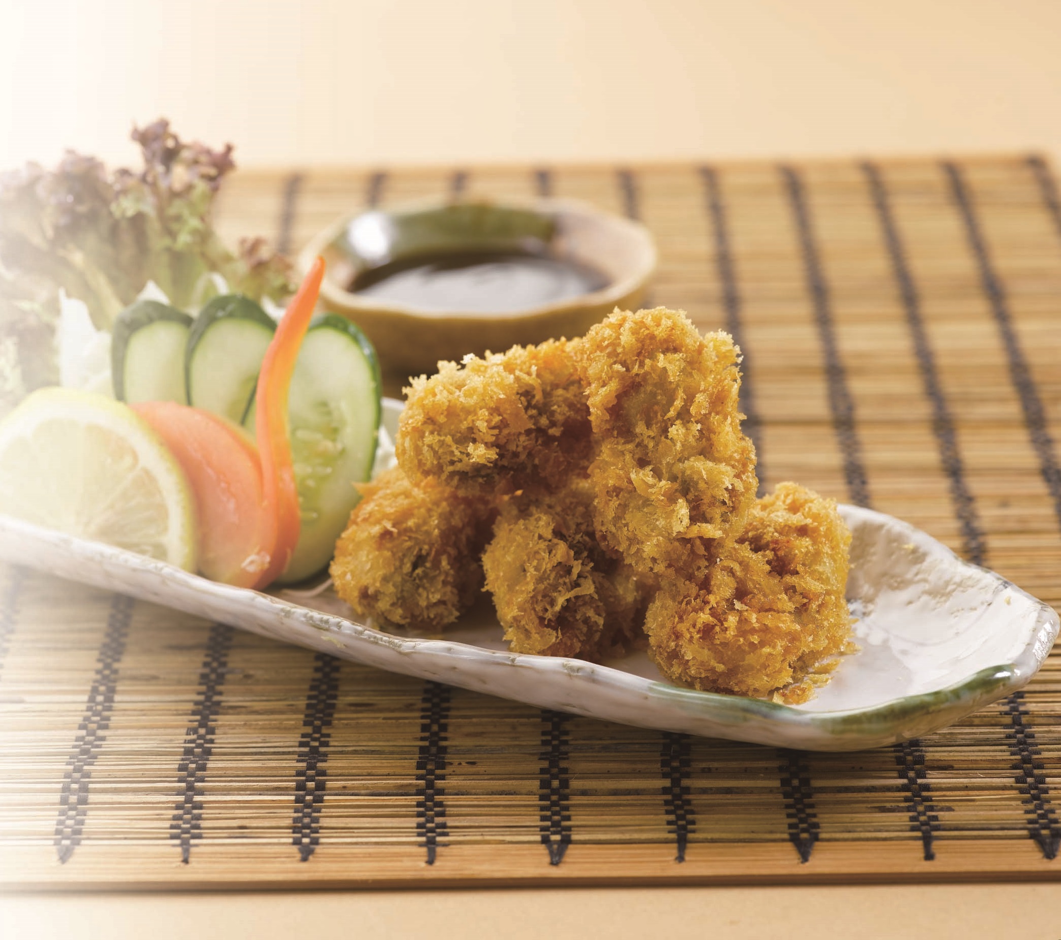 Arranged Food and Objects