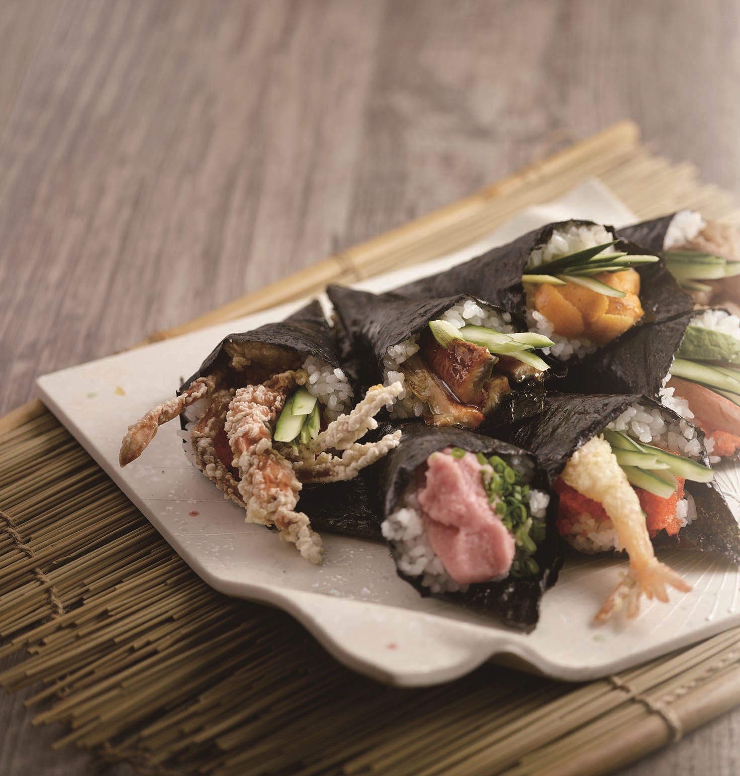 Arranged Food and Objects