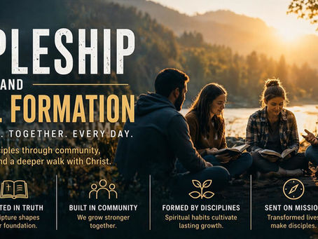 A Pastoral Reflection on Discipleship and Formation