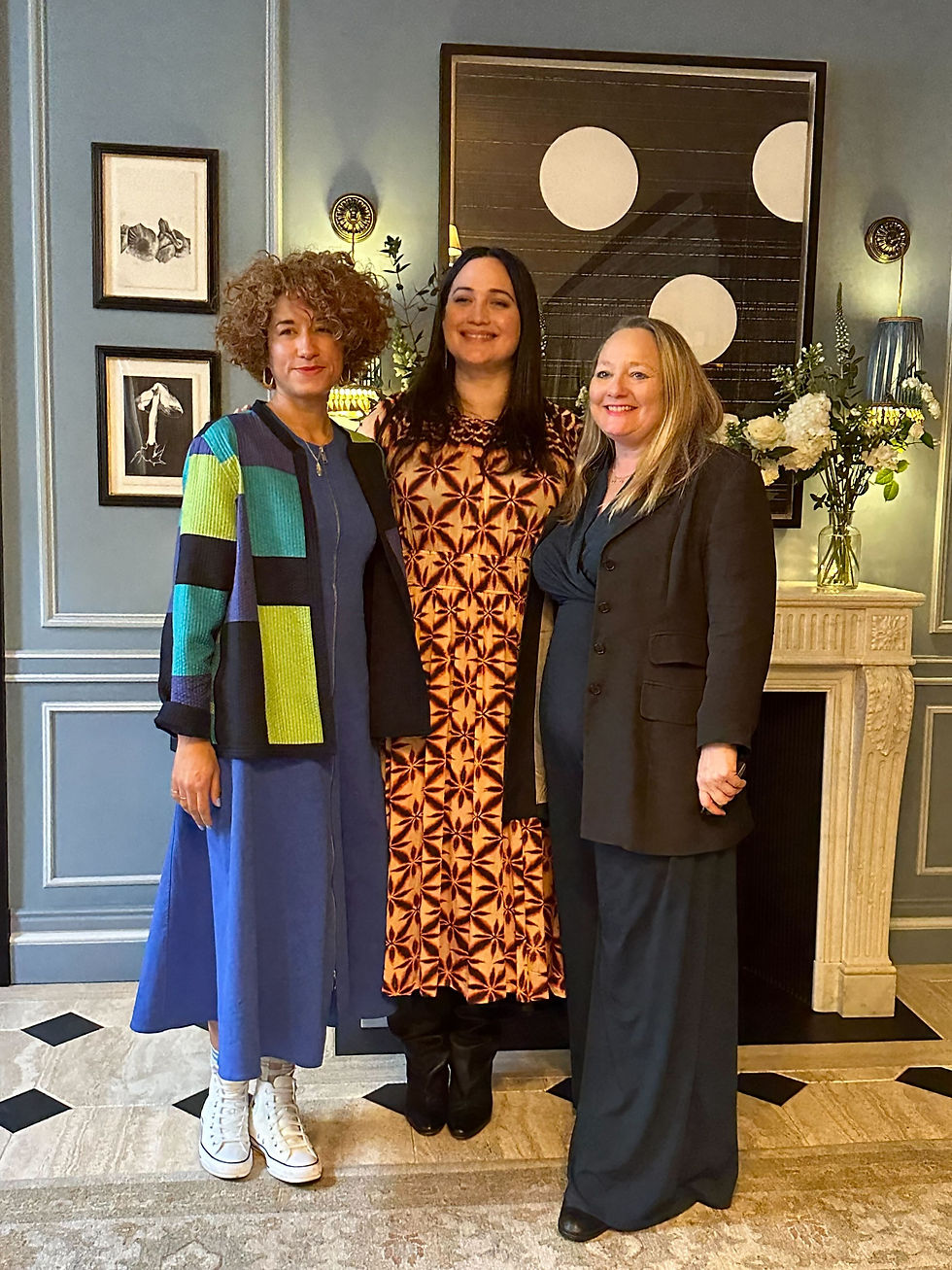 L-R: Corrina Antrobus, Lily Gladstone and WFTV CEO Katie Bailiff