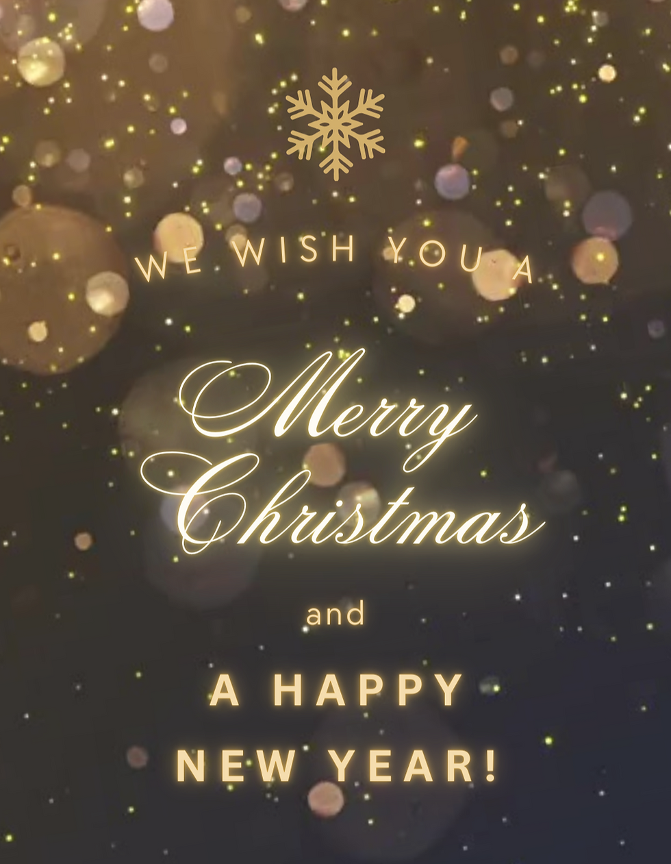 M.A.M.A. Wish You a Merry Christmas and a Happy New Year!
