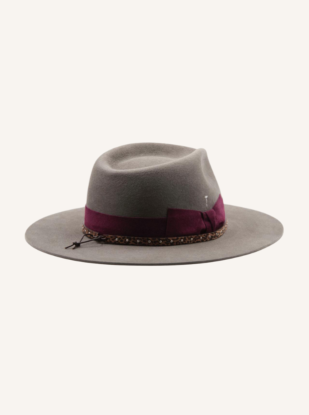 Thumbnail: Rear view of the limited edition fedora hat showcasing its timeless shape and intricate design details.