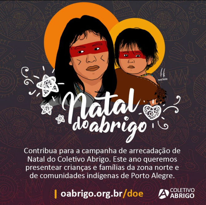 Campanha de Natal do Coletivo Abrigo chega à Aldeia Anhetenguá e à Vila Elizabeth